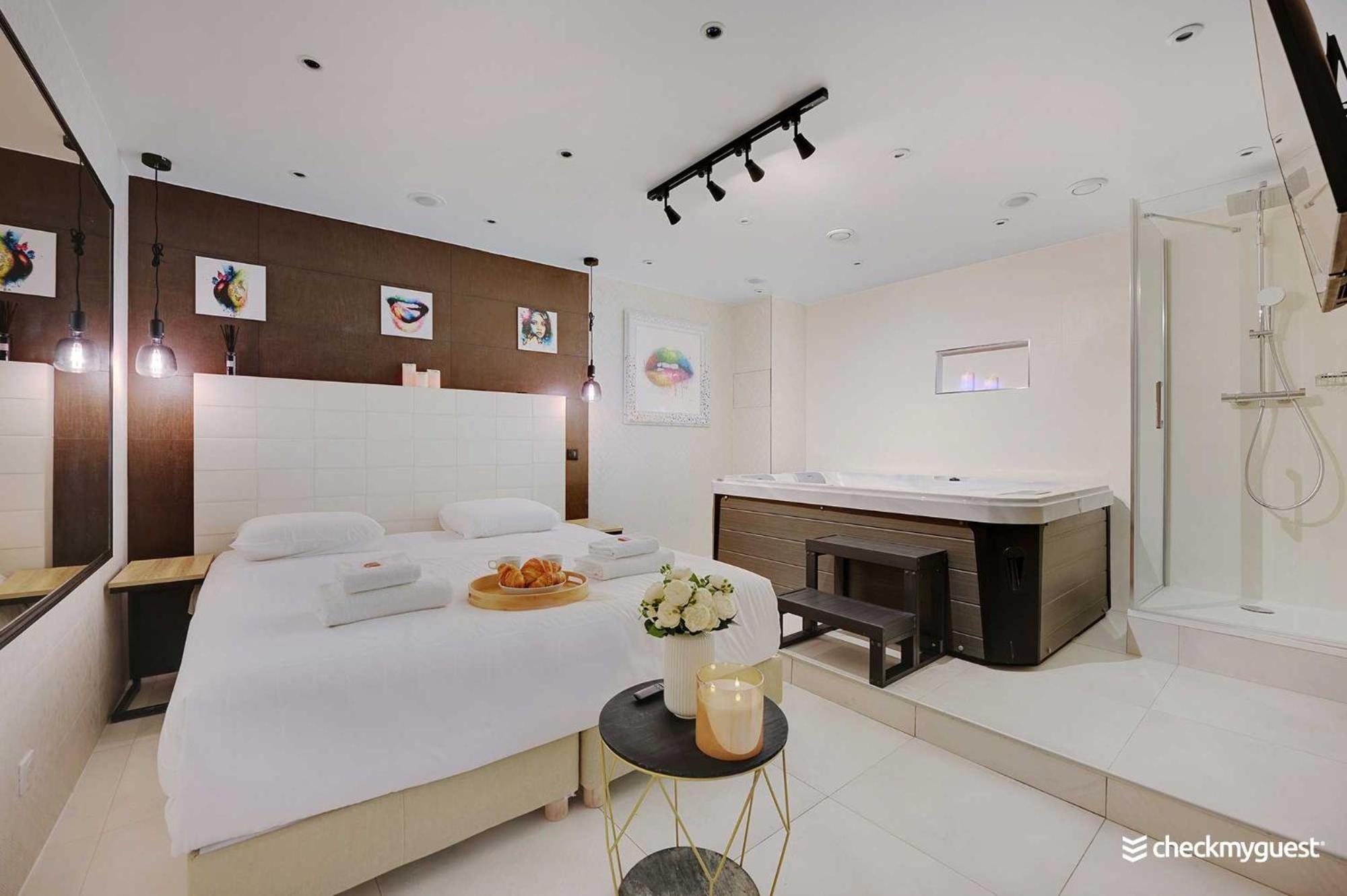 Intimate Apartment With Air Conditioner & Jacuzzi 2Br 6P Montmartre Paris Exteriör bild
