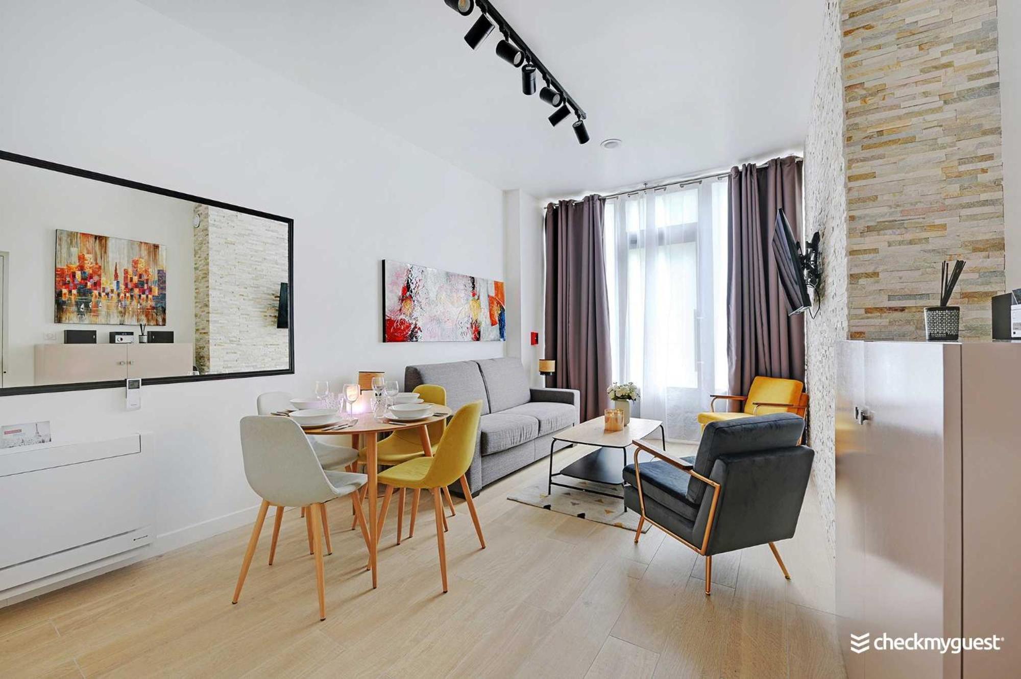 Intimate Apartment With Air Conditioner & Jacuzzi 2Br 6P Montmartre Paris Exteriör bild